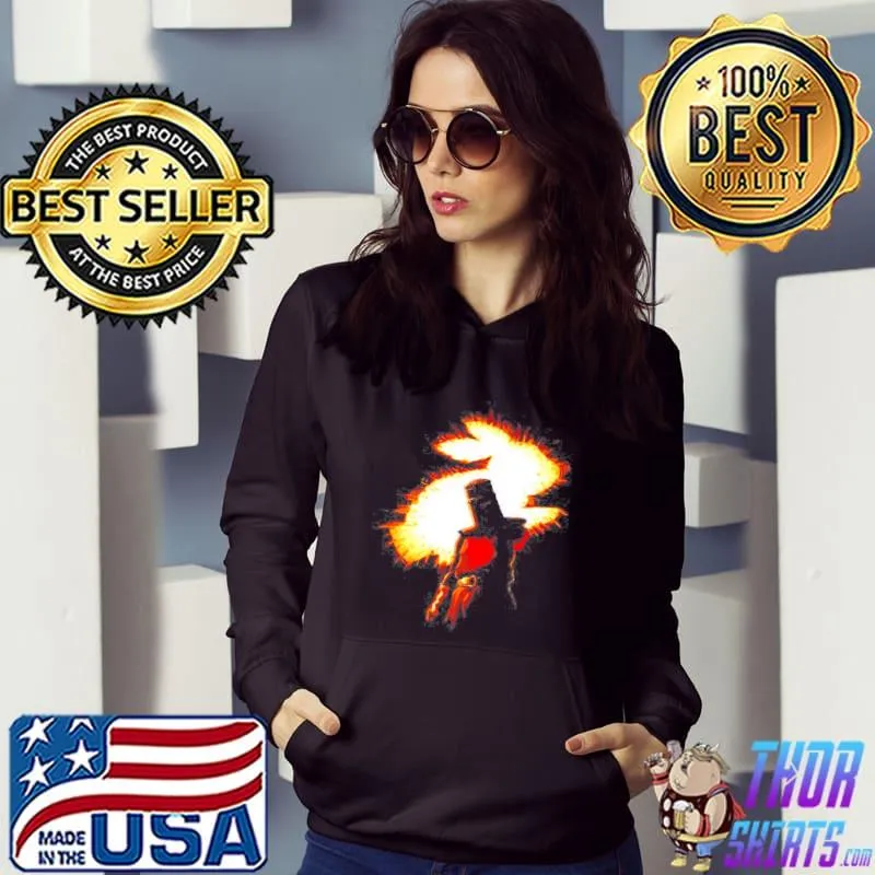 Original Black knight rises bunny Hoodie
