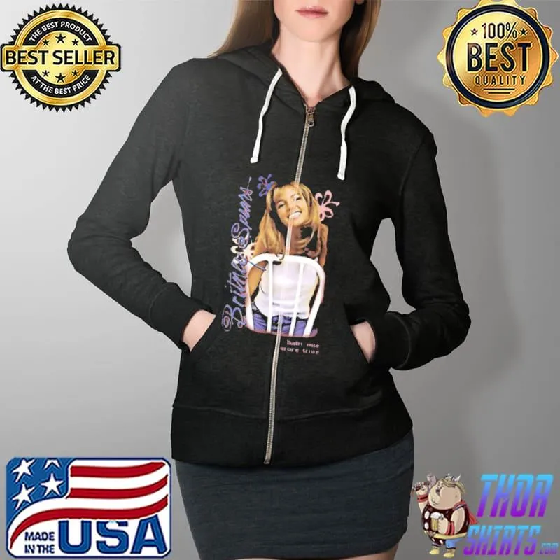 Original Britney Spears, Baby One More Time Unisex T-Shirt Full Zip Hooded