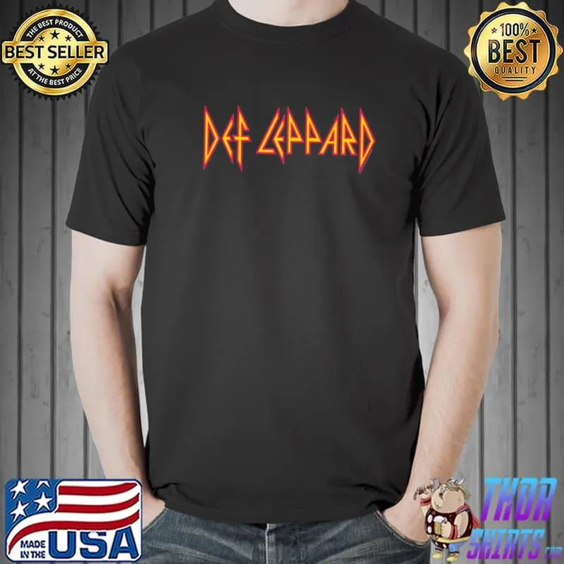 Original Def Leppard Shirt Unisex