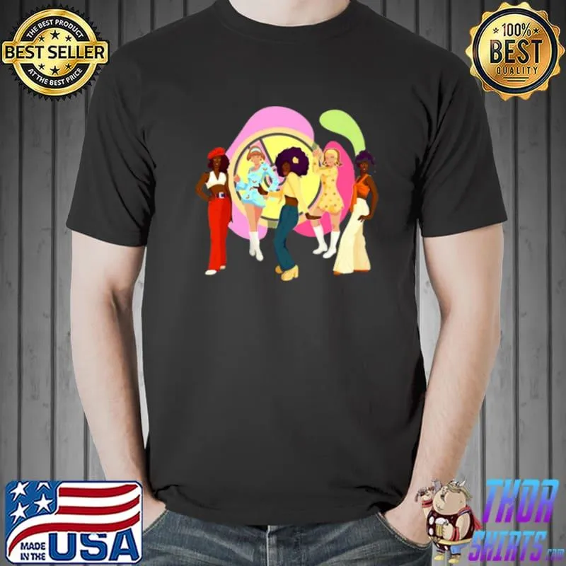 Original Disco Feeling Dancing Seventies Girls Shirt