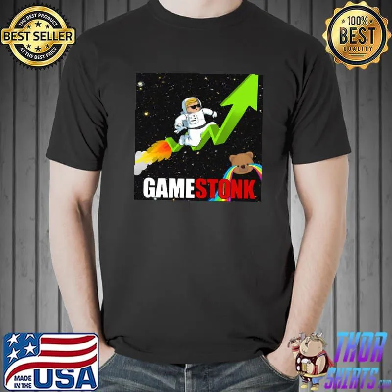 Original Gamestonk Stock Market Shirt Unisex