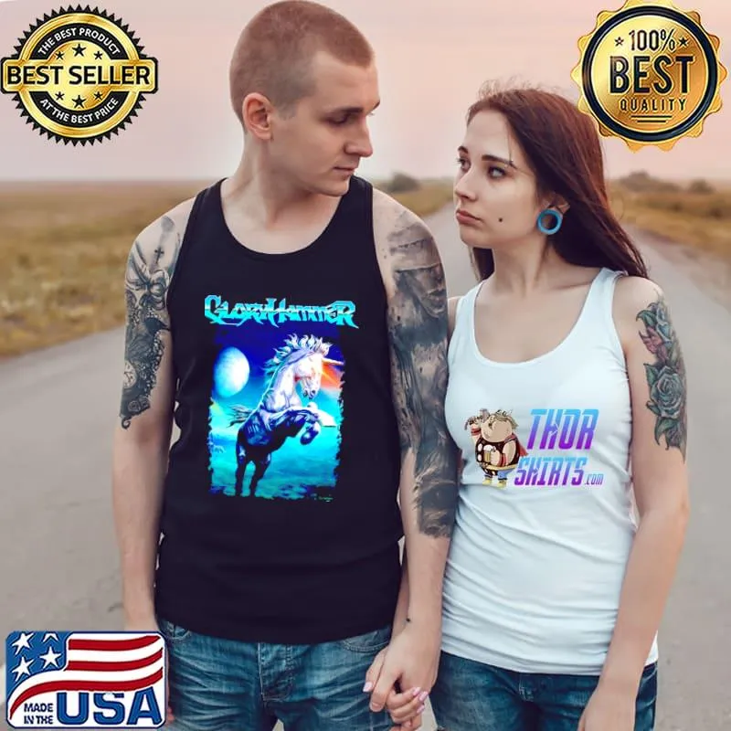 Original Gloryhammer Galactic Unicorn Classic Tank Top