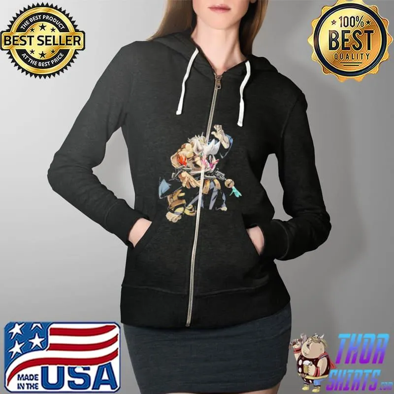 Original Kum Haehyun Guilty Gear Xrd -Revelator Shirt Full Zip Hooded
