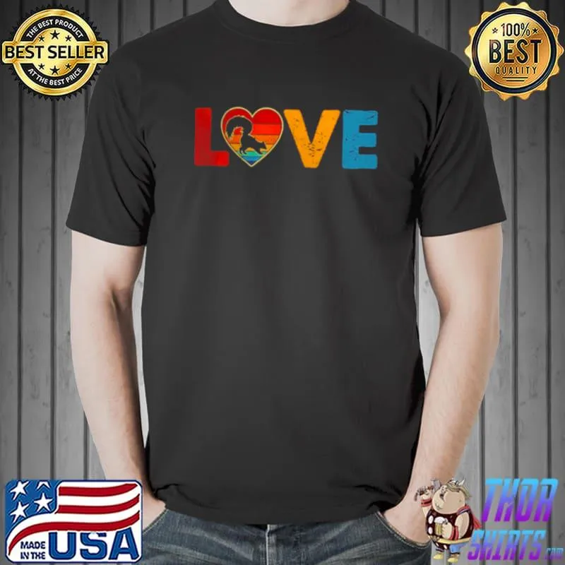 Original Love Skunk Lover Animals Valentines Outfit T Shirt Unisex