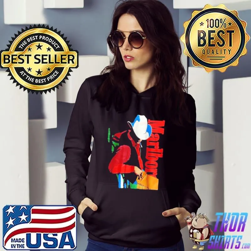 Original Marlboro Cowboy Vintage Shirt Hoodie