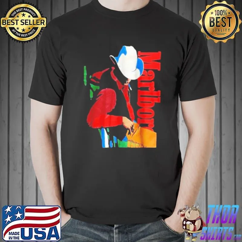 Original Marlboro Cowboy Vintage Shirt