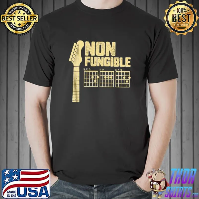Original Non-Fungible Guitar Shirt Unisex