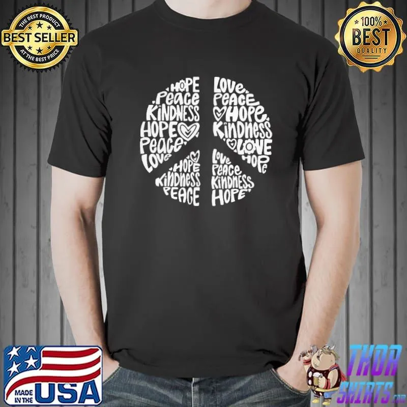Original Pece Love Hope Shirt Unisex