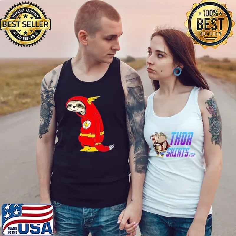 Original Sloth Flash Shirt Tank Top