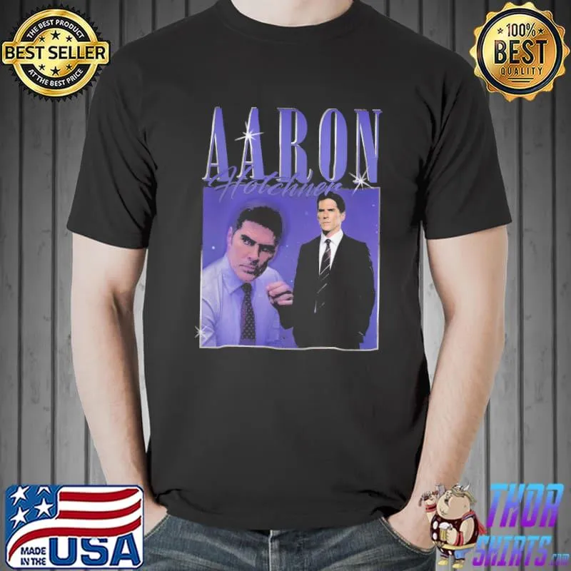 Original Vintage Aaron Hotchner Criminal Minds TV Series Homage Unisex T-Shirt Unisex