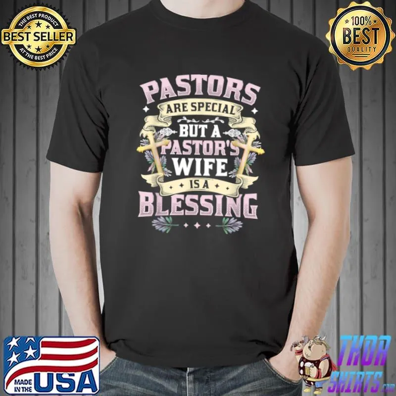 Pastor Wife Appreciation Church Christian Pastor Wife T Shirt Unisex