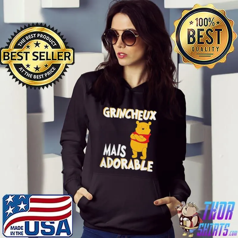 Pooh Grincheux Mais Adorable Unisex Sweat Hoodie