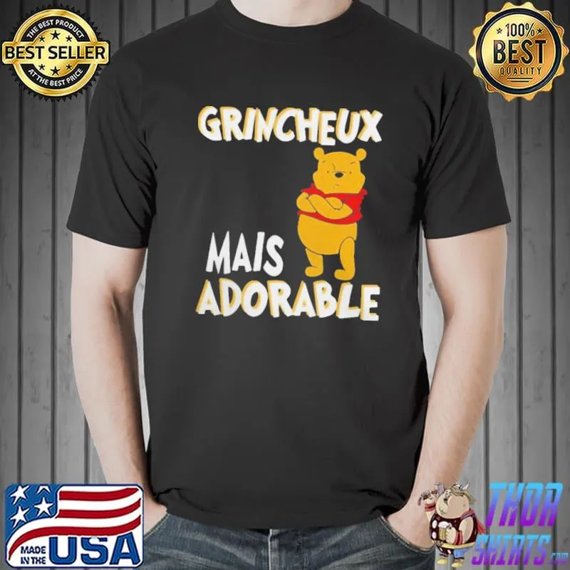Pooh Grincheux Mais Adorable Unisex Sweatshirt