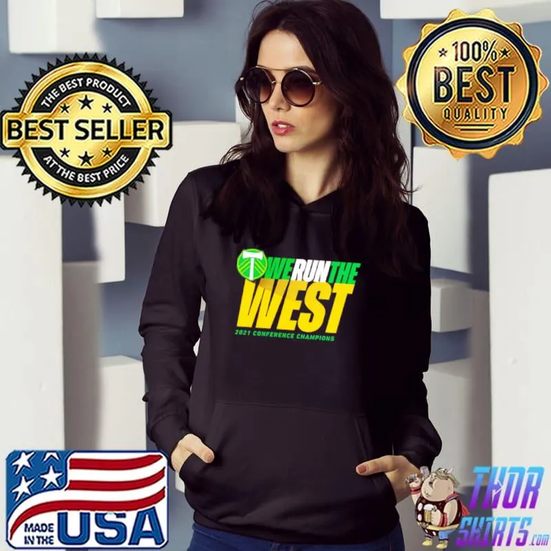Portland Timbers 2021 MLS Western Conference Champions t Hoodie