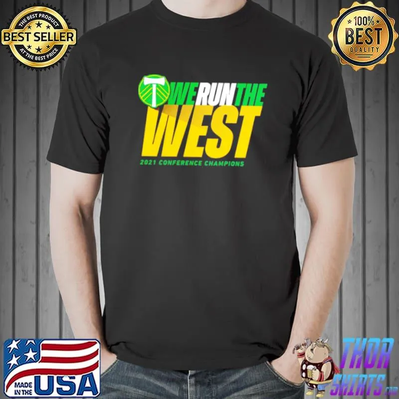 Portland Timbers 2021 MLS Western Conference Champions t shirt