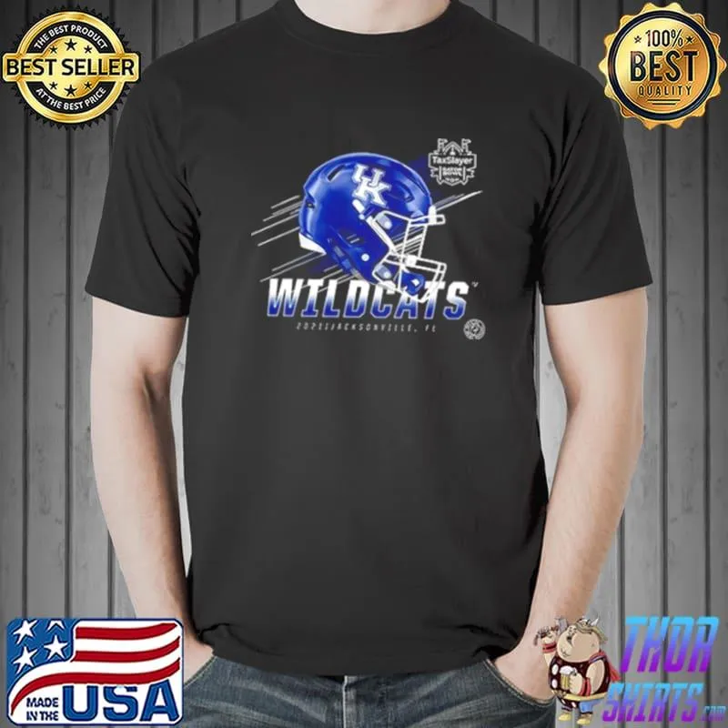 Premium 2021 Kentucky Wildcats Taxslayer Gator Bowl Jacksonville Fl Shirt Unisex