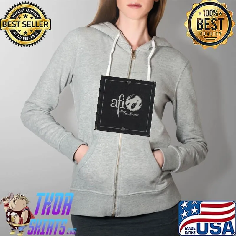 Premium AFI Sing The Sorrow 2 Album Cover Sing The Sorrow Shirt Full Zip Hooded