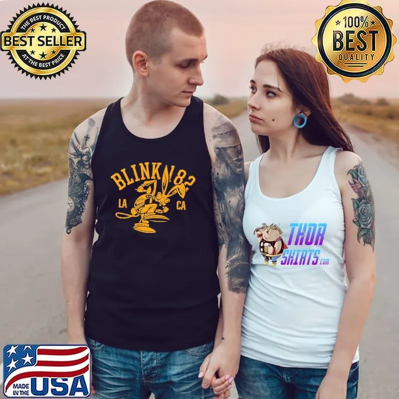 Premium Blink 182 College Mascot Shirt Tank Top