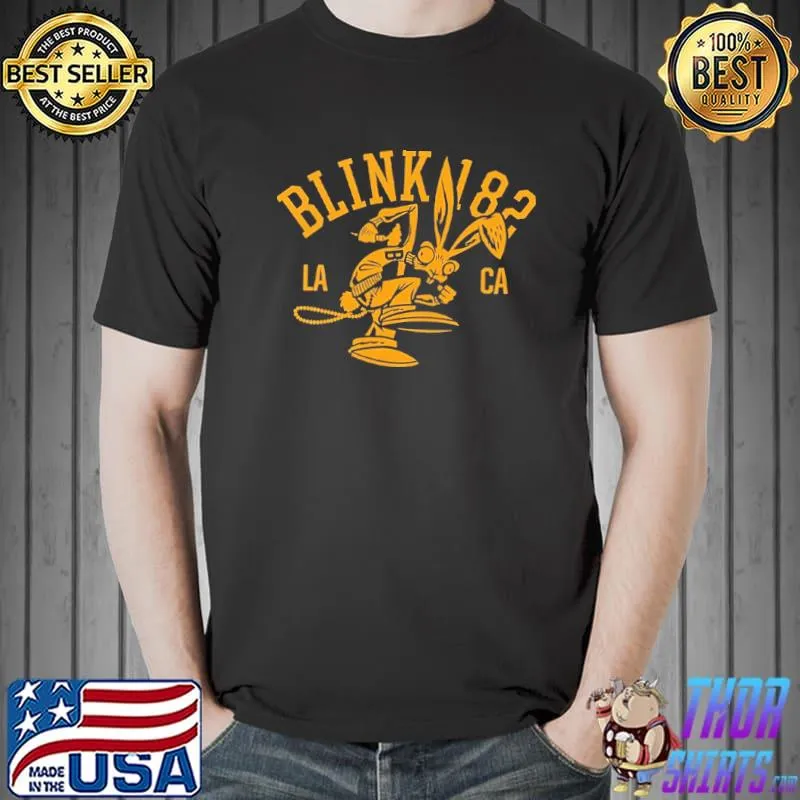 Premium Blink 182 College Mascot Shirt Unisex