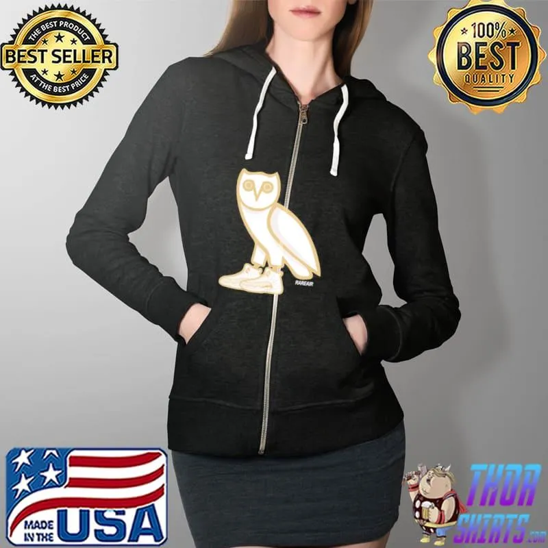 Premium Drake Match Owl 12 Jordan Retro Shirt Full Zip Hooded