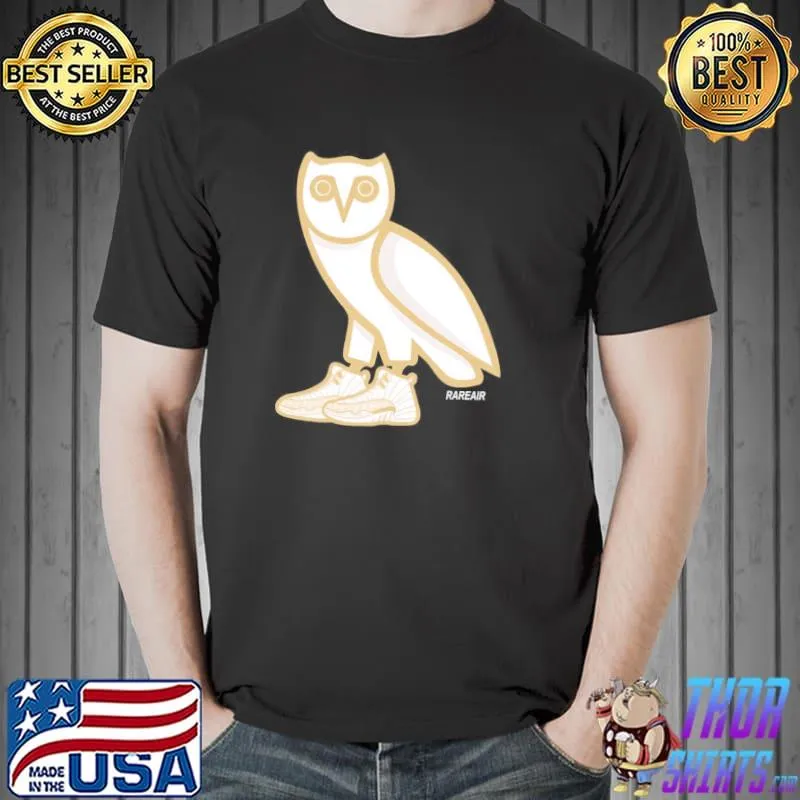 Premium Drake Match Owl 12 Jordan Retro Shirt Unisex