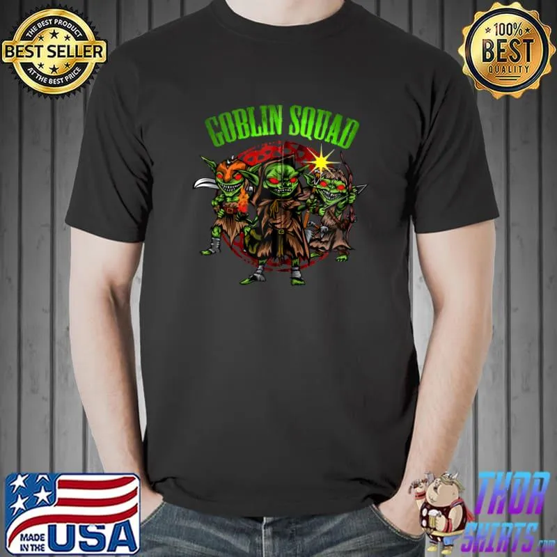 Premium Goblins Fantasy Monster D20 RPG Roleplaying Tabletop T- Unisex