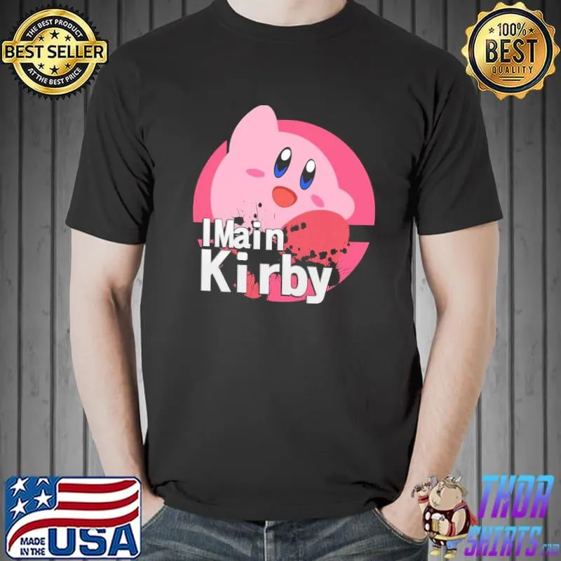 Premium I Main Kirby Super Smash Bros Unisex T-Shirt Unisex