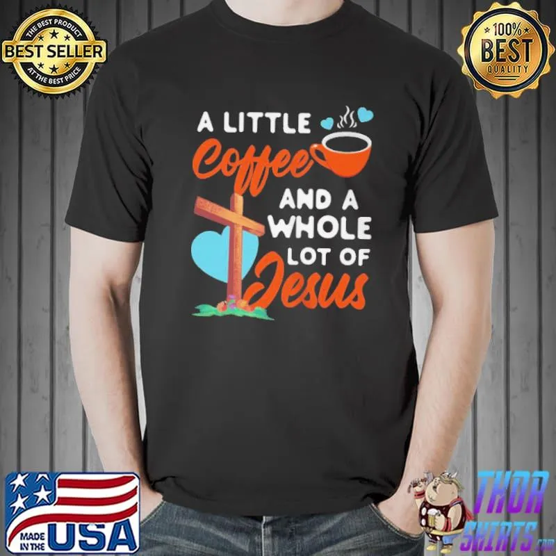 Premium Jesus design for coffee shirt