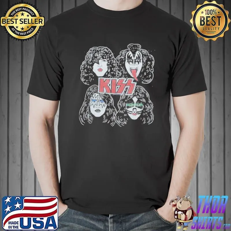 Premium Kiss The Hottest Band In The World Shirt Unisex
