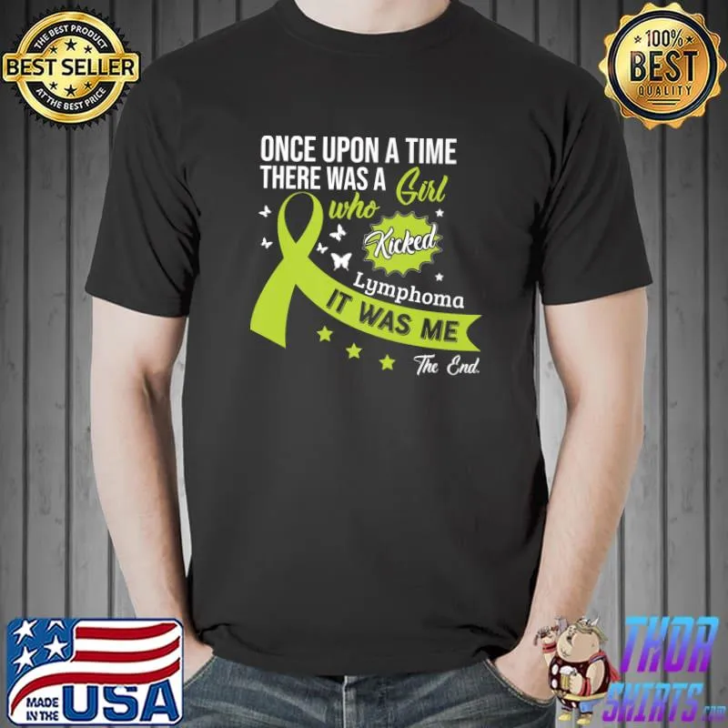 Premium Lymphoma Fight Cancer Ribbon Premium T-Shirt