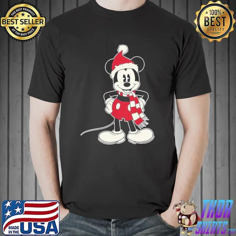 premium-mickey-mouse-santa-hat-merry-christmas- Unisex