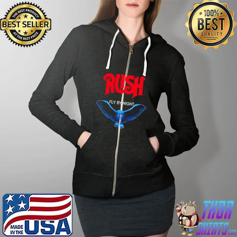 Premium Rush Fly By Night Full Zip Hooded