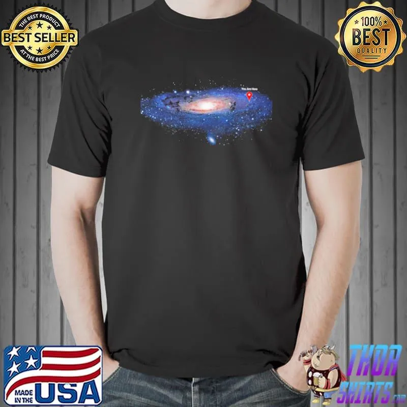 Reality Glitch Men’s You Are Here T-Shirt