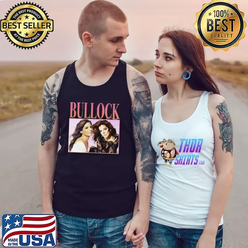 Retro Style Sandra Bullock Unisex T-Shirt Tank Top