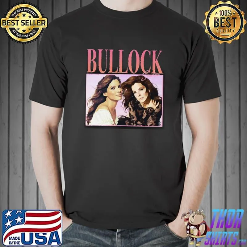 Retro Style Sandra Bullock Unisex T-Shirt Unisex