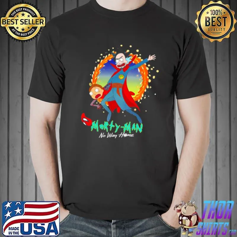 Ricky And Morty Man No Way Home Shirt