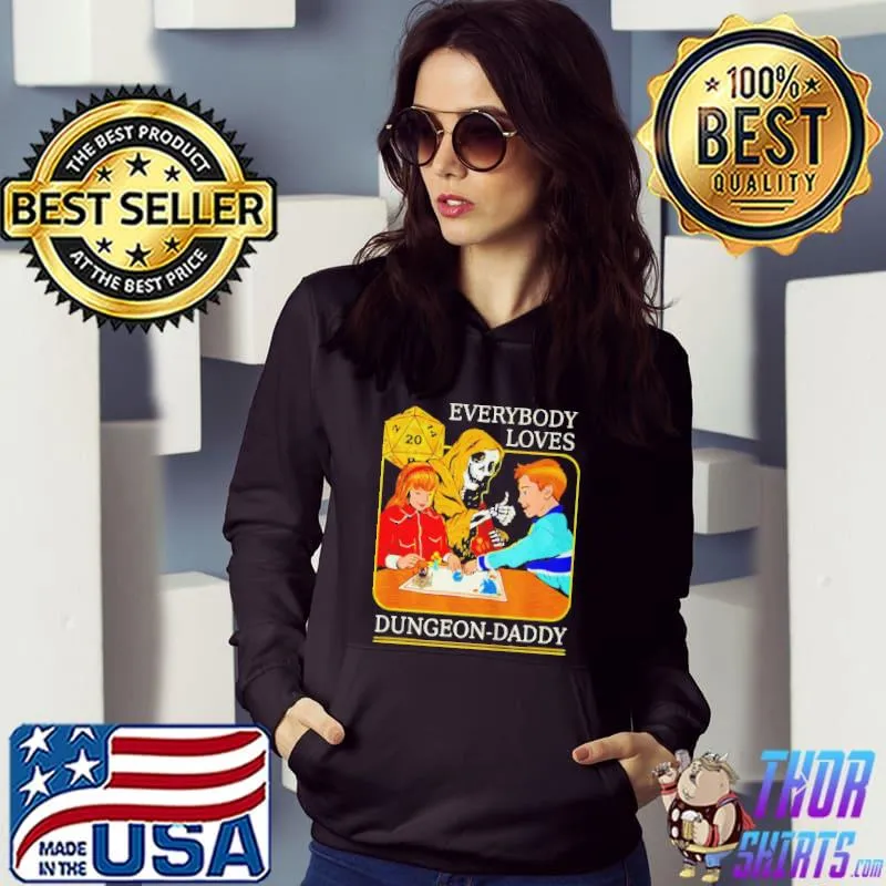 Rpg d20 dice everybody loves dungeon daddy Hoodie