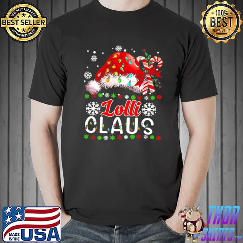 Santa Lolli Claus Grandma Christmas Sweater Shirt