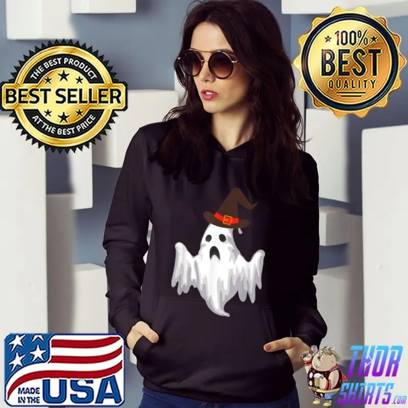 Scary Ghost Halloween Costume T Shirt Hoodie