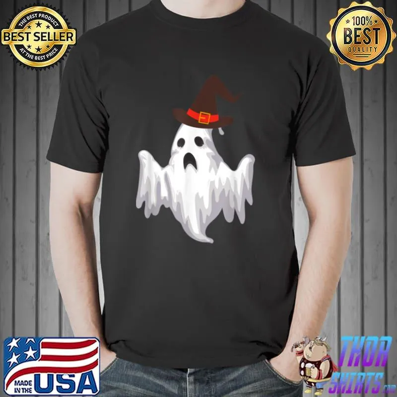 Scary Ghost Halloween Costume T Shirt