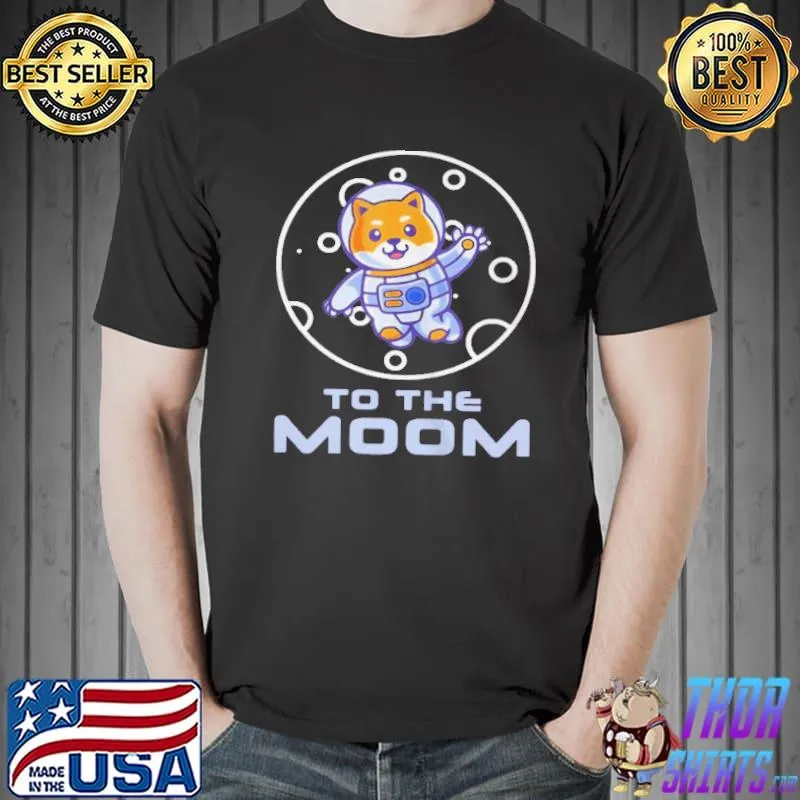 Shib to the moon shirt