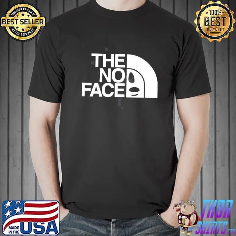 The No Face Anime Funny Spirited Away Unisex T-Shirt