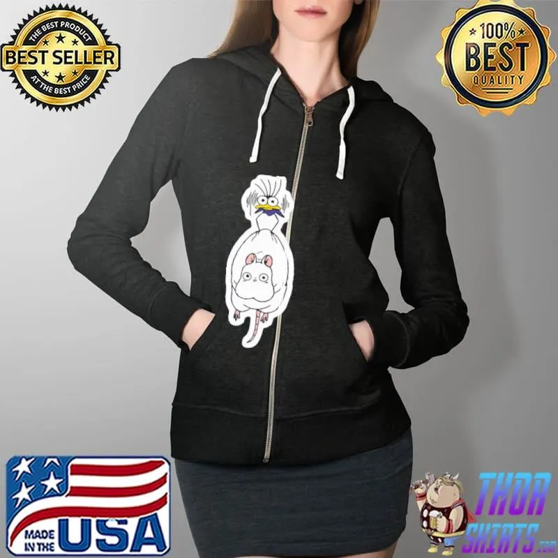 The Spirited Away Of Cute Unisex T-Shirt Full Zip Hooded