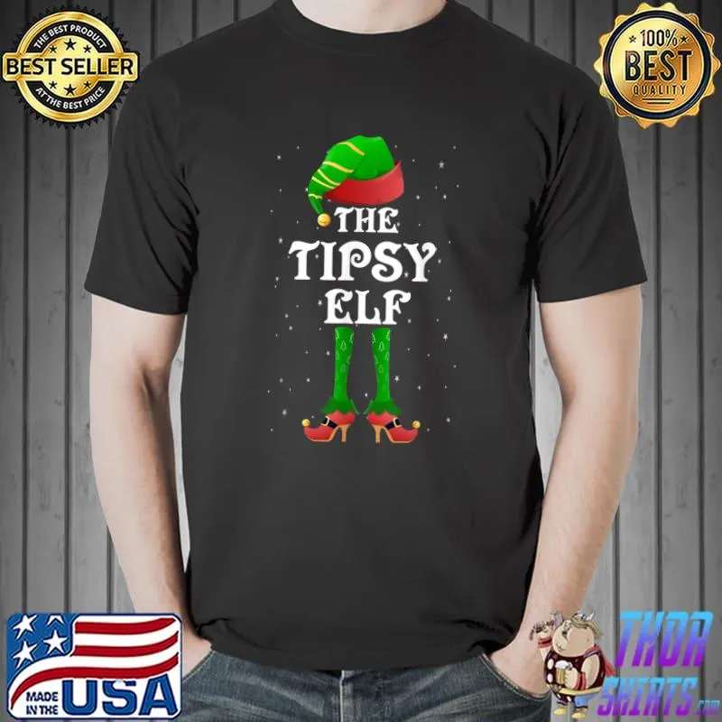 The Tipsy Elf Matching Family Group Christmas PJ Xmas T-Shirt