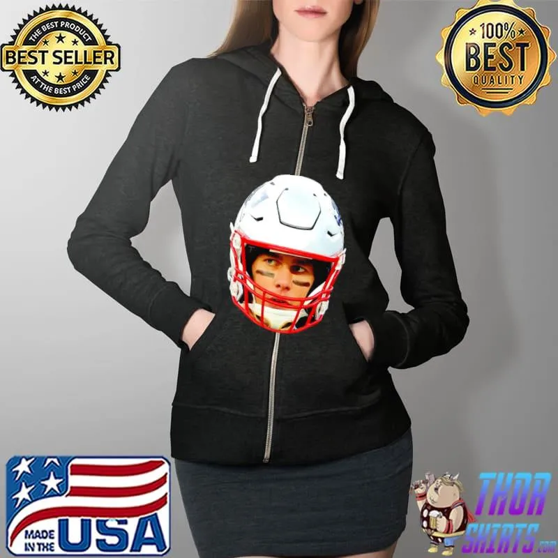 Tom Brady head vintage Full Zip Hooded