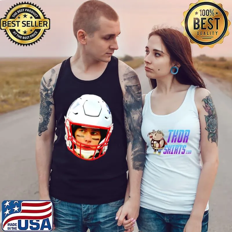 Tom Brady head vintage Tank Top