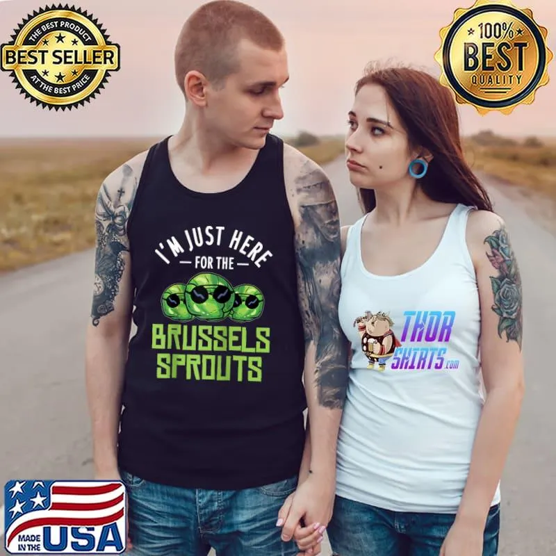 Top Brussels Sprout Gift Seasoning Healthy Green T- Tank Top