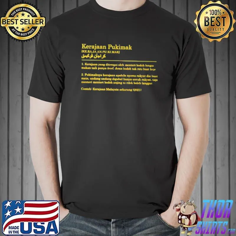 Top Kerajaan pukimak shirt
