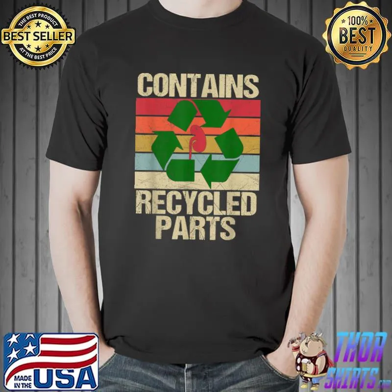 Top Kidney Transplant Organ Recipient Contains Organ Donation T-Shirt Unisex