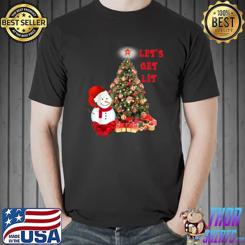 Top Let's Get Lit T-Shirt